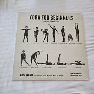 New, sealedYoga For Beginners Vinyl Record By Ruth Bender